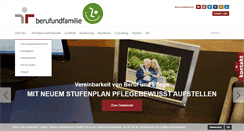 Desktop Screenshot of berufundfamilie.de